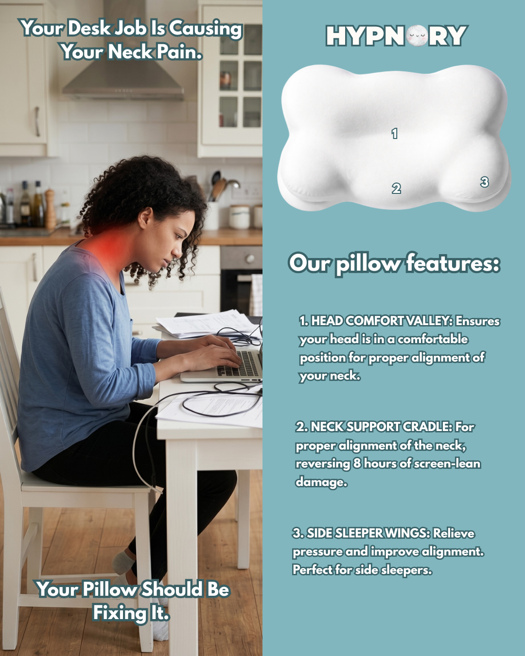 Hypnory CloudAlign Pillow